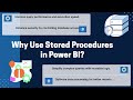 How to Call Stored Procedure in Power BI | Power BI Training Guide | SQL Stored Procedure Tutorial