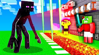 MUTANT Enderman VS Most Secure Base