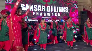 Best Punjabi Culture Dance Performance 2022 | Sansar Dj Links Phagwara | Beautiful Dance Performance