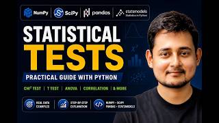 Statistical Tests in Python | NumPy, SciPy, Pandas & Statsmodels Tutorial