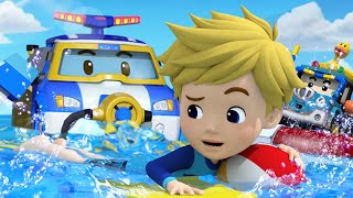 Playing in the Water | NEW Song | Summer Song | Best Nursery Rhymes | Robocar POLI - Nursery Rhymes