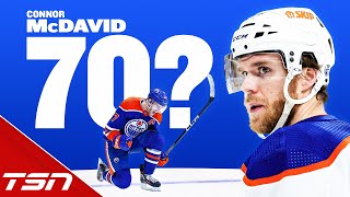 Will Connor McDavid Score 70 Goals This Season?