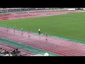 2023年 愛媛県高等学校陸上競技新人大会 男子4×400m決勝