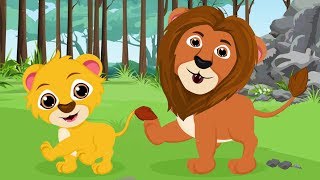Baby Lion Song | Nursery Rhymes | Cartoons Songs for Children