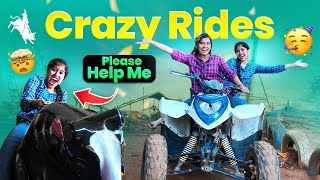 😱Kapathunga🔥 First Time ATV Bike Ride😎 || YouTubers Group Vlog😍 || Ammu Times ||