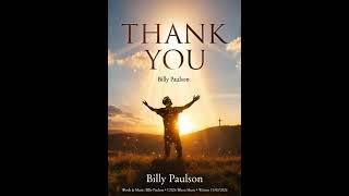 Thank You.....Billy Paulson...