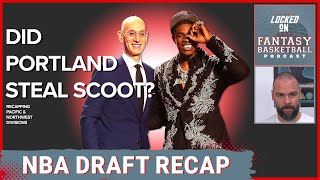 Scoot Henderson: The Steal of the Draft by Portland? | NBA Draft Recap 2023