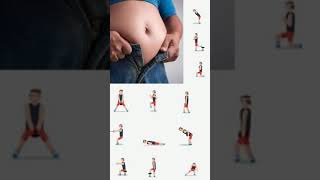Lose fat fast|Exercises to do at home #Shorts