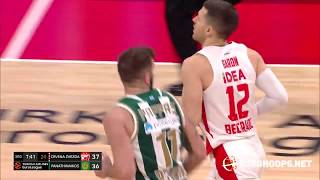 Crvena Zvezda mts Belgrade - Panathinaikos OPAP Athens 78-73: Nikos Pappas (10 points)