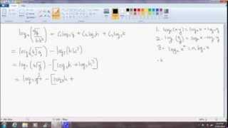 Simplifying Logarithms by Separation