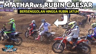 Entah Siapa Yang Salah Insiden M Athar vs Rubin Caesar Hingga Terjatuh