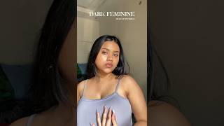 Dark feminine makeup 🖤 #darkfeminineenergy #darkfeminine #darkfemininemakeup #makeuptutorial