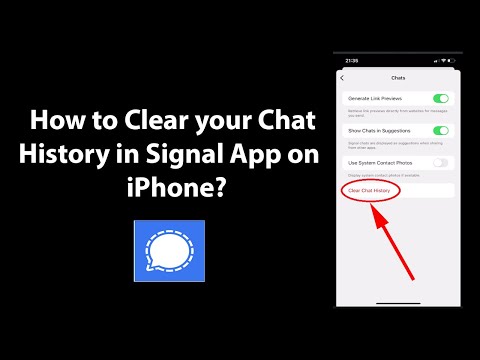 How to Clear Your Chat History in Signal