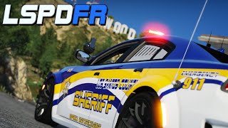 🔴LIVE - LSPDFR - Protecting the county as a Los Santos Sheriff