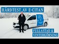 eCitan x Motornovas fullastade hårdtest | #wearemotornova