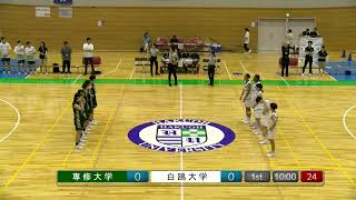 【リーグ戦‐1部（9月2日）】専修大学vs白鷗大学