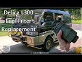 1991 Mitsubishi Delica L300 - Fuel Filter Replacement