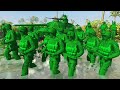 Green Army Men Jungle Island INVASION! - Men of War: Army Men Mod Battle Simulator