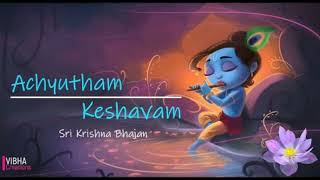 Achyutham Keshavam | Sri Krishna Bhajan | Singer - Madhura BhattaCharya | Vibha Creations 2023 n