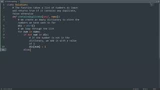 Leetcode 217. Contains Duplicate in Python | Python Leetcode | Python Coding Tutorial | Python ASMR