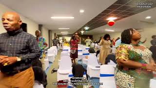 SUNDAY CHURCH SERVICE WORSHIP THE CHURCH OF PENTECOST FRANCE MRS FAUSTINA GYAMFI