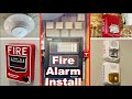 Full Fire Alarm System Commercial Install In My House Start To Finish | Notifier Addressable System