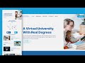 Build a Stunning Virtual University Landing Page with HTML, CSS, and JS: Step-by-Step Tutorial