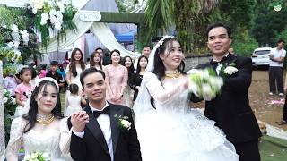 ĐÁM CƯỚI HỒNG HẠNH & HUY KHẢI | ĐẶC SẮC BẢN SẮC DÂN TỘC MƯỜNG VANG PHÚ THỌ