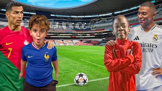 MON PETIT FRÈRE AFFRONTE UN PETIT JOUEUR PROFESSIONNEL AU FOOT ! Il est trop technique ! [Ep3]