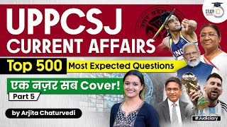 Current Affairs for UP Judiciary Part 05 | UPPCSJ | Most Important Questions for Current Affairs