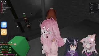 Anny saw Evil Neuro, Neuro-Sama skins with a Vedal in roblox