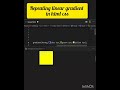 Repeating linear gradient in html css