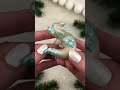 polymer clay snowflake baby dragon ❄️🤍