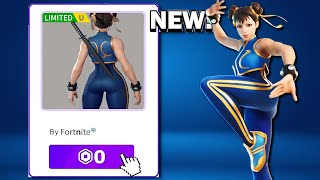 How To Get The Chun-li Skins in Fortnite for 100% Free!