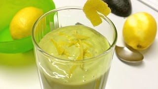 How to make Avocado Lemon Smoothie