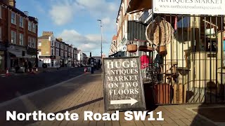 A 15 minute walk around Northcote Rd \u0026 Webbs Rd, Wandsworth | London Walking Tour 4K: SW11