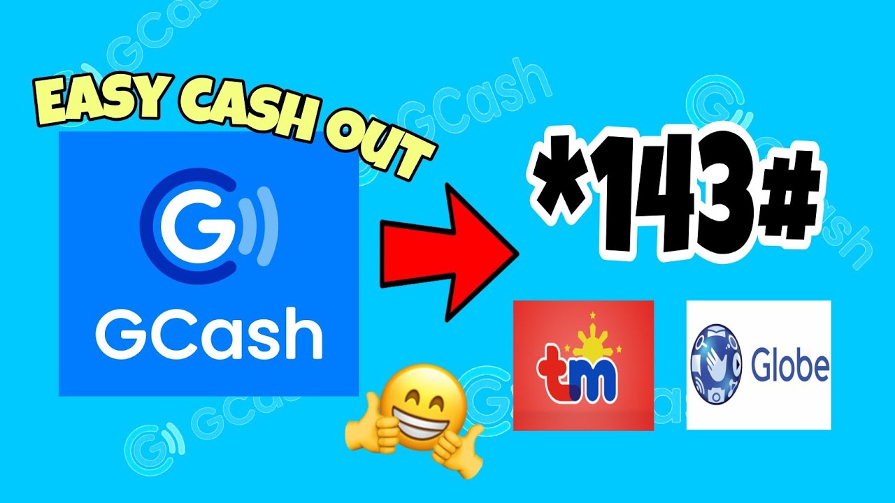 How To Cash Out Money From Gcash Using *143# - YouTube