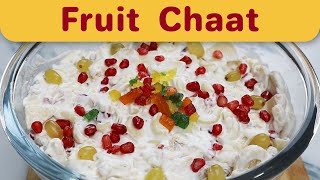 Whipped Cream Fruits Fusion Recipe | Creamy Fruit Chaat | Baba Food ASMR