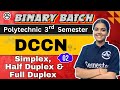 #02 DCCN Chapter-1: Direction of data Flow | polytechnic 3rd Semester | Binary Batch