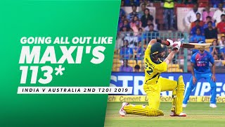 Glenn Maxwell's 113* India v Australia 2nd T20I 2019  l Legendary Cricket Moments l Kayo Sports