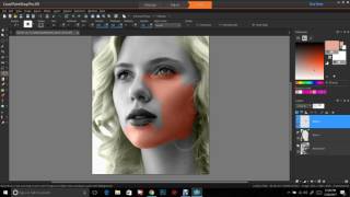 Coloring black and white photos with Corel EASY