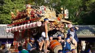 1188やわたんまち🌞六軒町諏訪神社山車 in 鶴ケ谷八幡宮　H30yw12