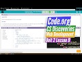 Multi-Page Websites Lesson 9.8 Tutorial with Answers - Code.org Web Development