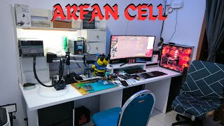 LIVE ARFAN CELL aktifitas lagi gaes