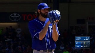 KC@TEX: Hammel strikes out Gomez swinging