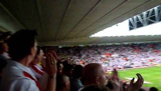 You are staying up, Southampton v Walsall, 7th May 2011 - SMS Promotion Party
