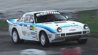 Mazda RX-7 Rally Group B - 13B Wankel Rotary Engine Sound