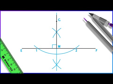 How do you sketch perpendicular lines?