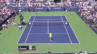 Li Na Vs Laura Robson US Open 3rd Highlights