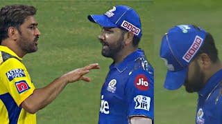 MS Dhoni's heart winning gesture for crying Rohit Sharma after match won everyone's heart | CSKvsMI